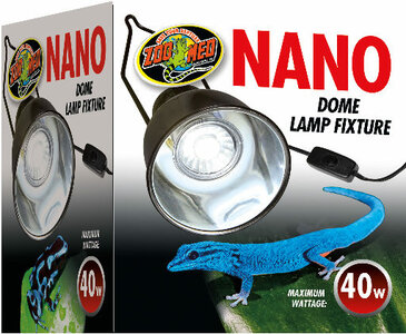 Zoomed Nano Dome lamp fixture 'Recupelbijdrage inclusief&rsquo;
