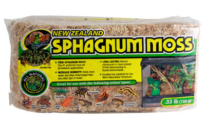 Zoo Med New Zealand Moss 150g &ndash; Natuurlijk mos voor terrarium