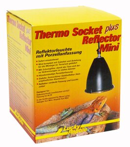 Lucky Reptile Thermo Socket + Reflector Mini 'Recupelbijdrage inclusief&rsquo;