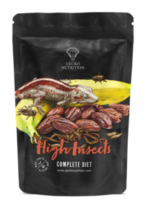 Gecko Nutrition High Insects 250gr