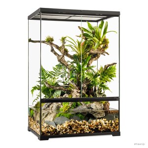 Exo Terra Pro paludarium Zwart 60x45x90cm