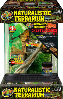 ZM Terrarium - Crested Gecko Natural kit 30x30x46cm