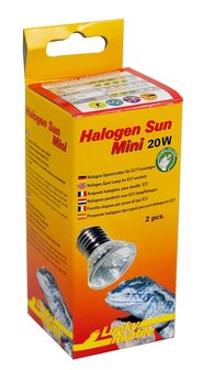 Halogen Sun MINI 20w &#039;Recupelbijdrage inclusief&rsquo;