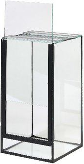 Glas Terrarium 15x15x30 