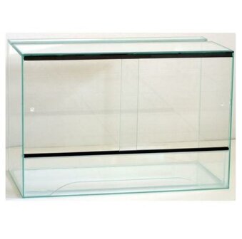 Glas Terrarium 60x30X40