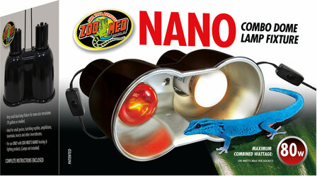 ZM Nano Combo Dome Lamp Fixture  &#039;Recupelbijdrage inclusief&rsquo; 