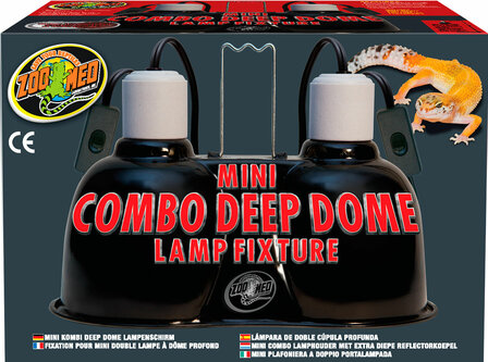 ZM Mini Combo Deep Dome Lamp Fixture  &#039;Recupelbijdrage inclusief&rsquo; 