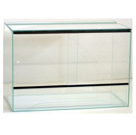 Glas Terrarium 60x30X40