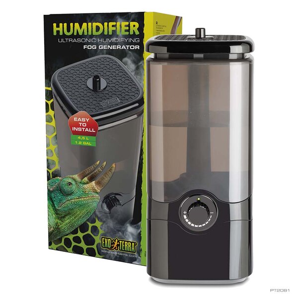 Exo Terra Humidifier luchtbevochtende nevelgenerator Zwart &quot;Recupelbijdrage inclusief&quot; 