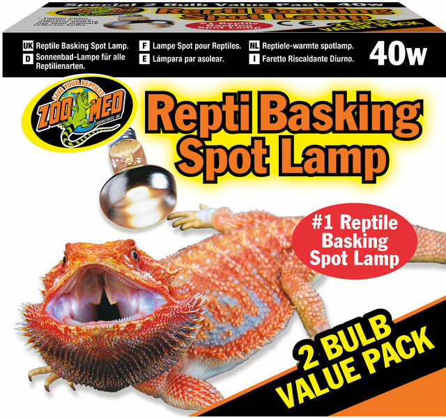 Zoo Med Repti Basking Spot &ndash; 2&times;40w