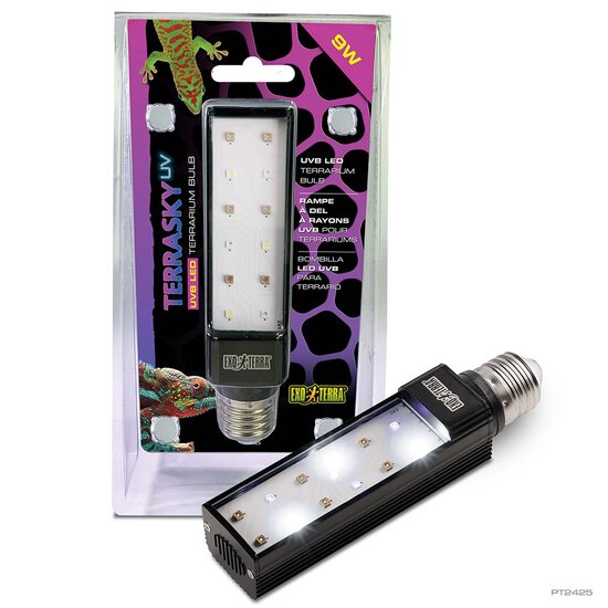 Exo Terra TerraSky UV UVB LED terrarium lamp 9w &quot;Recupelbijdrage includief&quot;