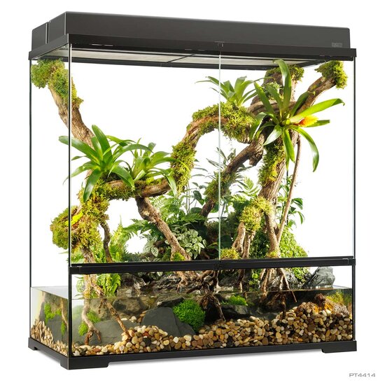 Exo Terra Pro paludarium Zwart 90x45x90cm