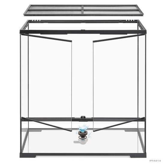 Exo Terra Pro paludarium Zwart 90x45x90cm