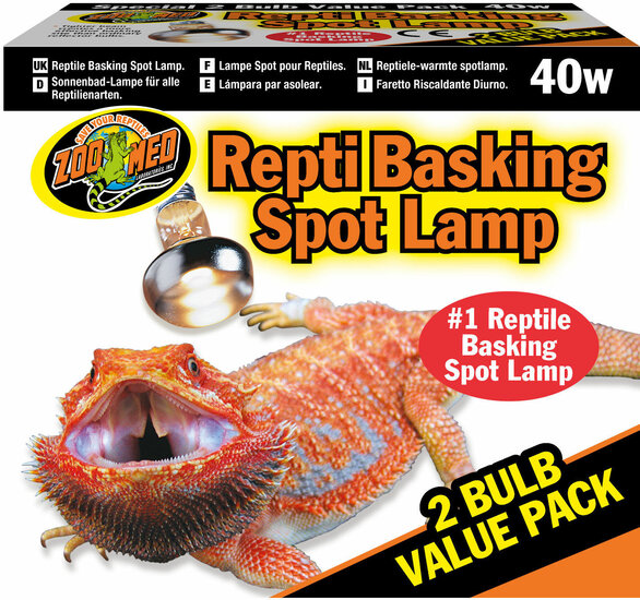 Zoo Med Repti Basking Spot &ndash; 2&times;40w
