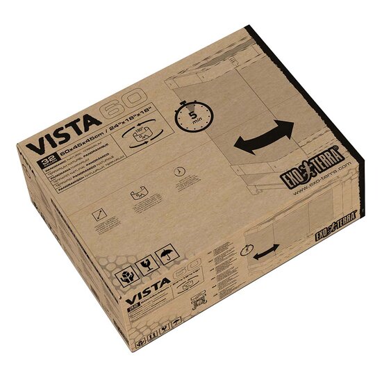 Exo Terra Panoramic Natural Terrarium Vista 120XL