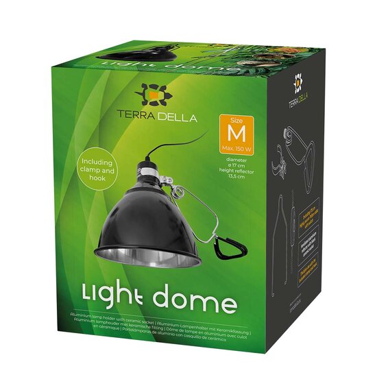Terra Della Light Dome Medium &ndash; Reflectorarmatuur E27 | Recupelbijdrage inclusief