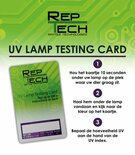 Reptech UV Lamp Testing Card