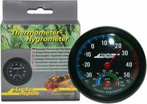 LR REPTILE THERMOMETER + HYGROMETER